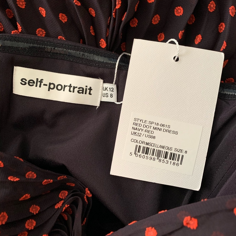 NWT Self-Portrait Mini Dress - Picture 2 of 2